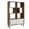 Transmit 45" Bookcase with Sliding Doors