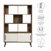 Transmit 45" Bookcase with Sliding Doors