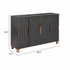 Trazo Cabinet in Black