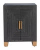 Trazo Side Table in Black