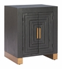 Trazo Side Table in Black