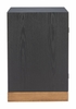 Trazo Side Table in Black