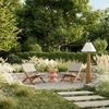 Tressa Side Table in Terracotta