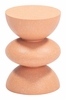 Tressa Side Table in Terracotta