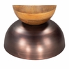 Tripoli Side Table in Bronze