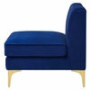 Triumph Channel Tufted Performance Velvet 4-Seater Sofa in Navy