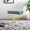 Twist Velvet Bench
