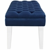 Valet Velvet Bench in Navy
