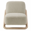 Vander Textured Fabric Accent Chair