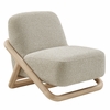 Vander Textured Fabric Accent Chair