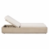 Varadero Beach Chaise in Gray