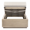 Varadero Beach Chaise in Gray