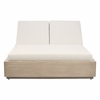 Varadero Beach Double Chaise in Gray