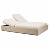 Varadero Beach Double Chaise in Gray