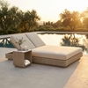 Varadero Beach Double Chaise in Gray