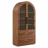 Vaughn 71" Arched Storage Display Cabinet