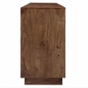 Veda 72" Mango Wood Sideboard Cabinet in Walnut