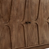 Veda 72" Mango Wood Sideboard Cabinet in Walnut