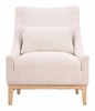 Velun Accent Chair in Ivory
