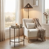 Velun Accent Chair in Ivory