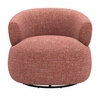 Venezia Swivel Chair in Brown