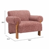 Verity Accent Chair in Copper