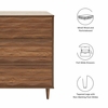 Vespera 6-Drawer Dresser in Walnut