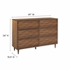 Vespera 6-Drawer Dresser in Walnut