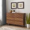 Vespera 6-Drawer Dresser in Walnut