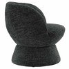Vesta Chenille Fabric Upholstered Swivel Chair