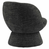 Vesta Chenille Fabric Upholstered Swivel Chair