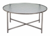 Vetro Coffee Table in Silver