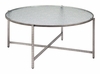 Vetro Coffee Table in Silver