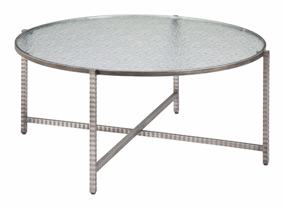 Vetro Coffee Table in Silver