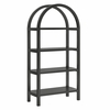 Vexley 60 Inch Arched Bookshelf