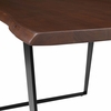 Viggo 60" Live Edge Acacia Wood Acacia Wood Dining Table in Black Walnut