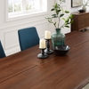 Viggo 96" Live Edge Acacia Wood Acacia Wood Dining Table in Black Walnut