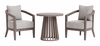 Viola Patio Seating Set in Brown