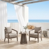 Viola Patio Seating Set in Brown
