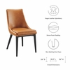 Viscount Vinyl Dining Chair