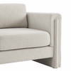 Visible Fabric Armchair in Ivory