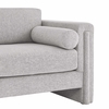 Visible Fabric Sofa in Light Gray