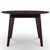 Vision 45" Round Dining Table in Cappuccino