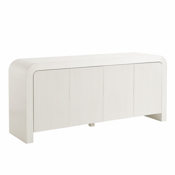 Waterflute 70" Fluted Sideboard Cabinet