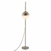 Waterloo Floor Lamp in White & Bronze