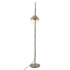 Waterloo Floor Lamp in White & Bronze