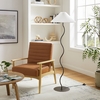Wave Squiggle Floor Lamp in Black