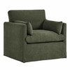 Wellfleet Slipcovered Linen-Blend Armchair