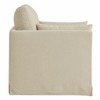 Wellfleet Slipcovered Linen-Blend Armchair