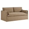 Wellfleet Slipcovered Linen-Blend Loveseat